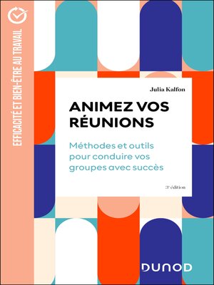 cover image of Animez vos réunions ! 3e éd.